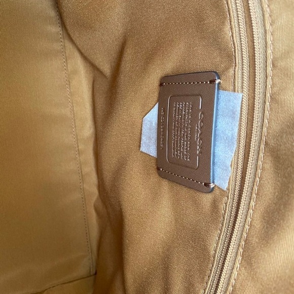 Coach Tote Purse Gallery Wildflower Printed Large Tote Chalk Multi - Picture 11 of 12